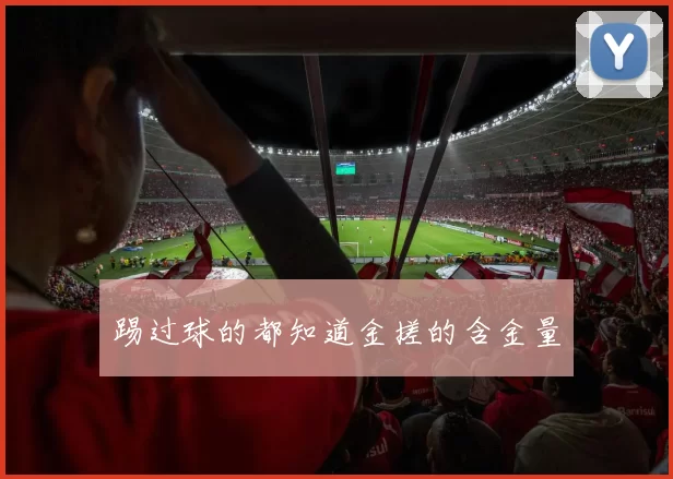 踢过球的都知道金搓的含金量